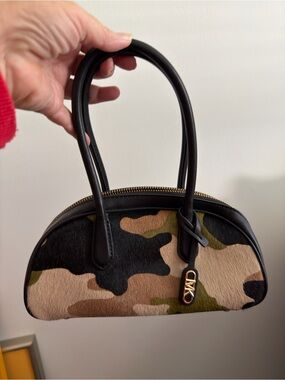 Michael Kors Camouflage Print Handbag